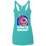 Taco Beep Women's Triblend Racerback Tank