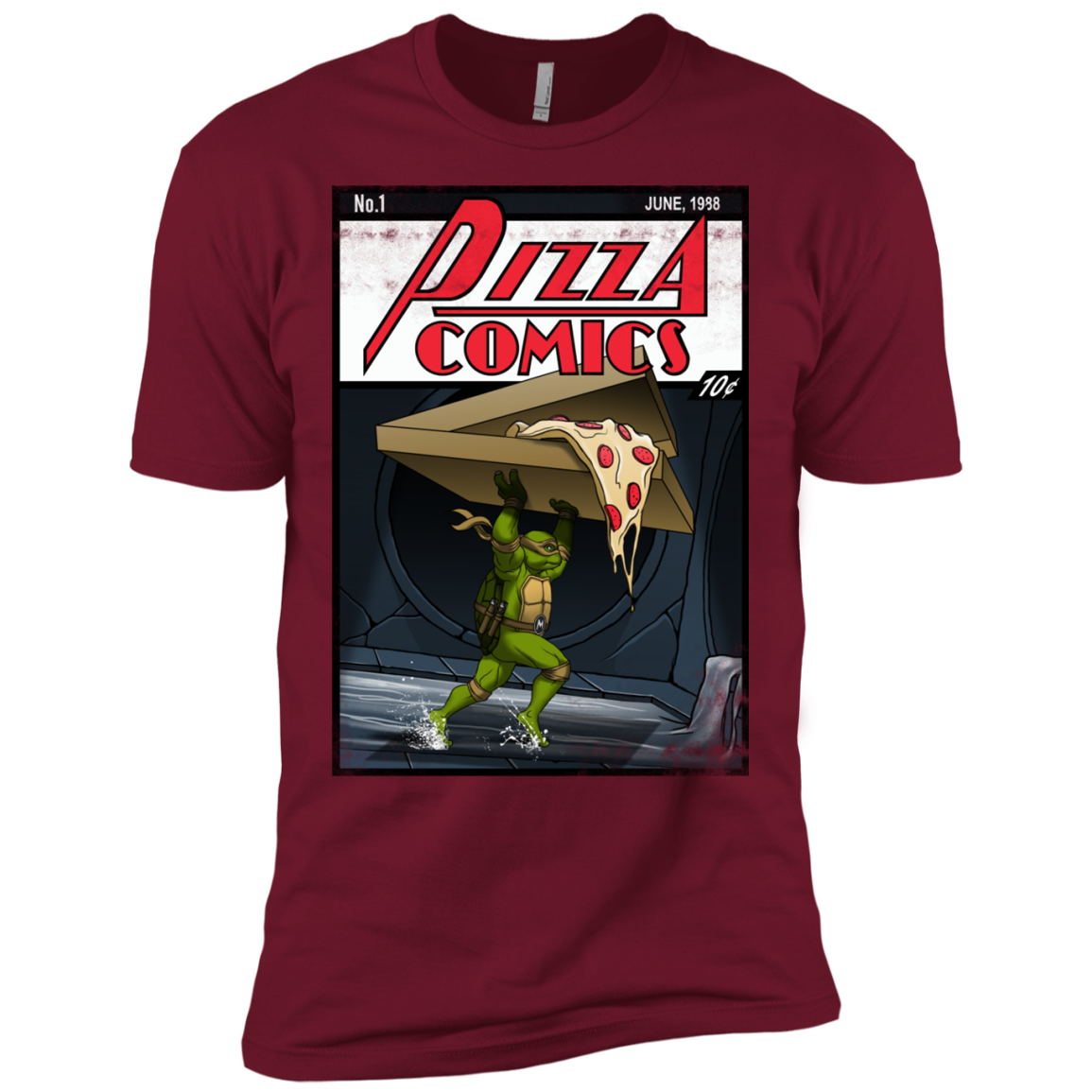 Pizza Comics Men's Premium T-Shirt