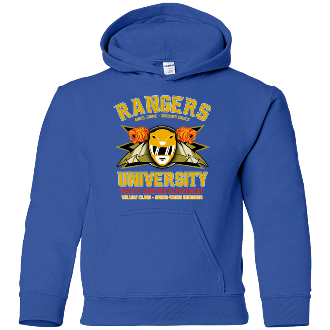 Rangers U Yellow Ranger Youth Hoodie