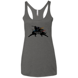 Splinters Ninjas Women's Triblend Racerback Tank