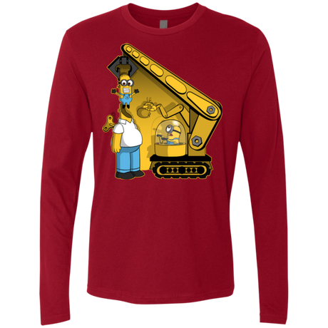 Doh Minion Men's Premium Long Sleeve