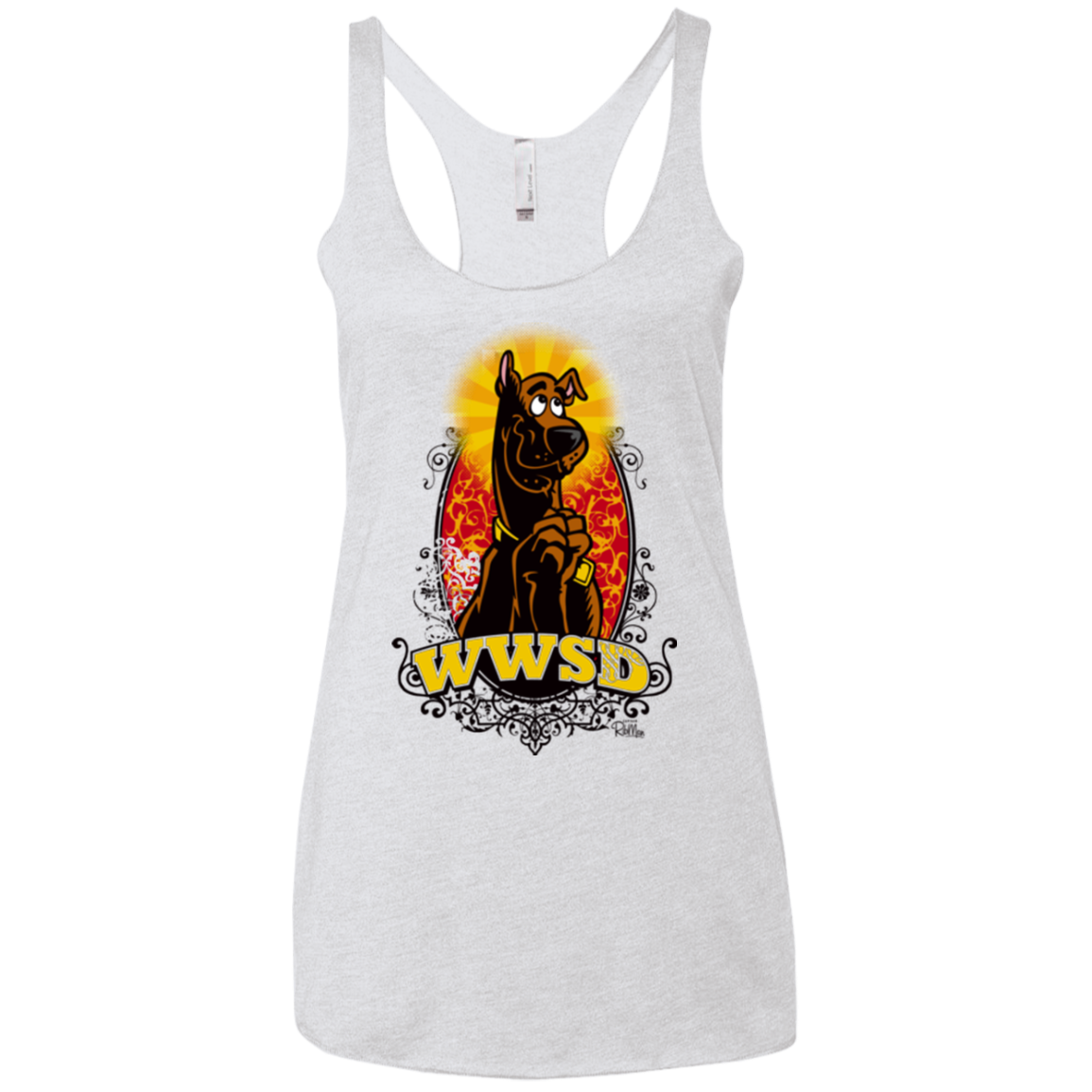 WWSD Women's Triblend Racerback Tank