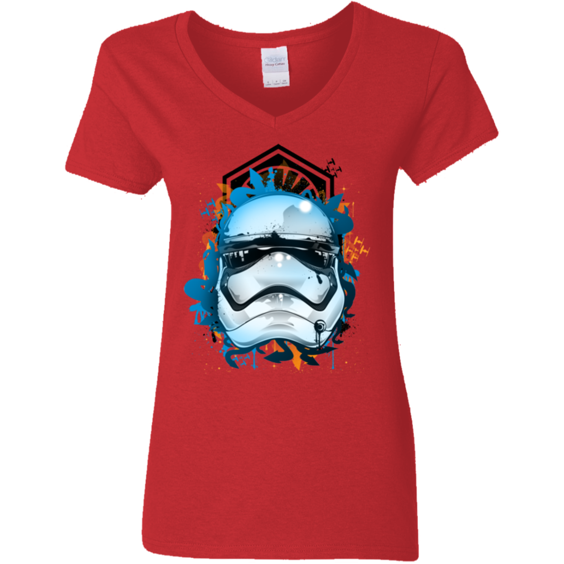 Troop style Women's V-Neck T-Shirt