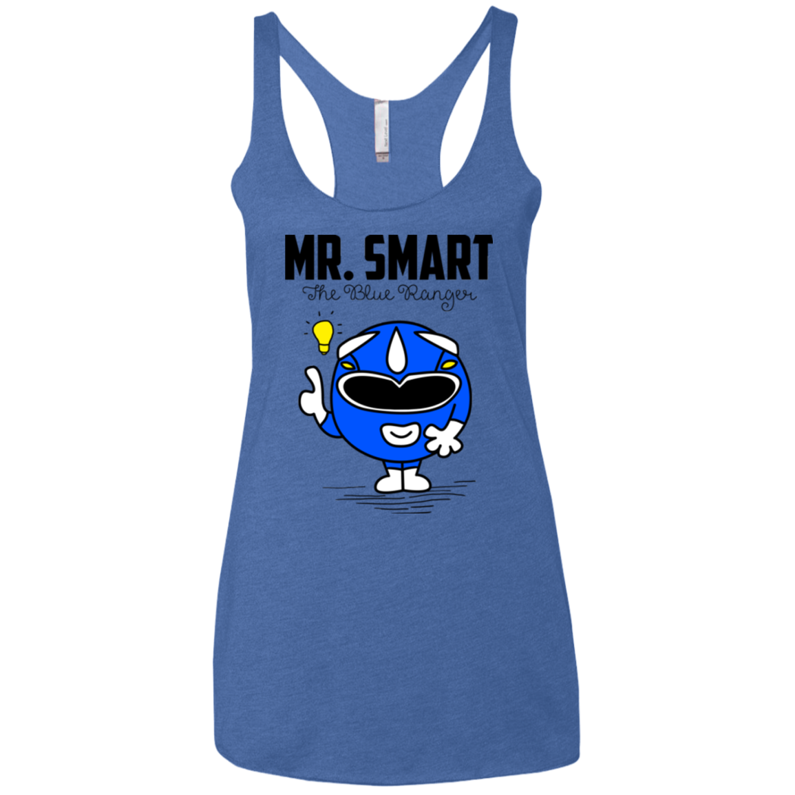 Mr Smart Women's Triblend Racerback Tank