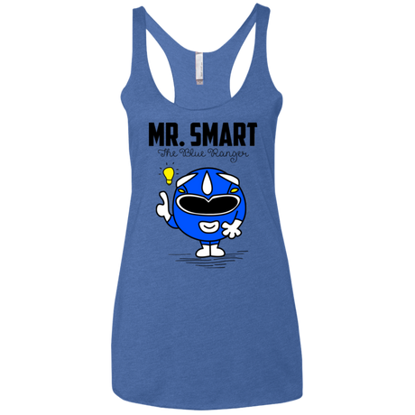 Mr Smart Women's Triblend Racerback Tank