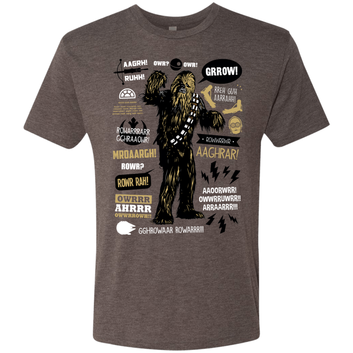 Wookie Famous Quotes Men's Triblend T-Shirt