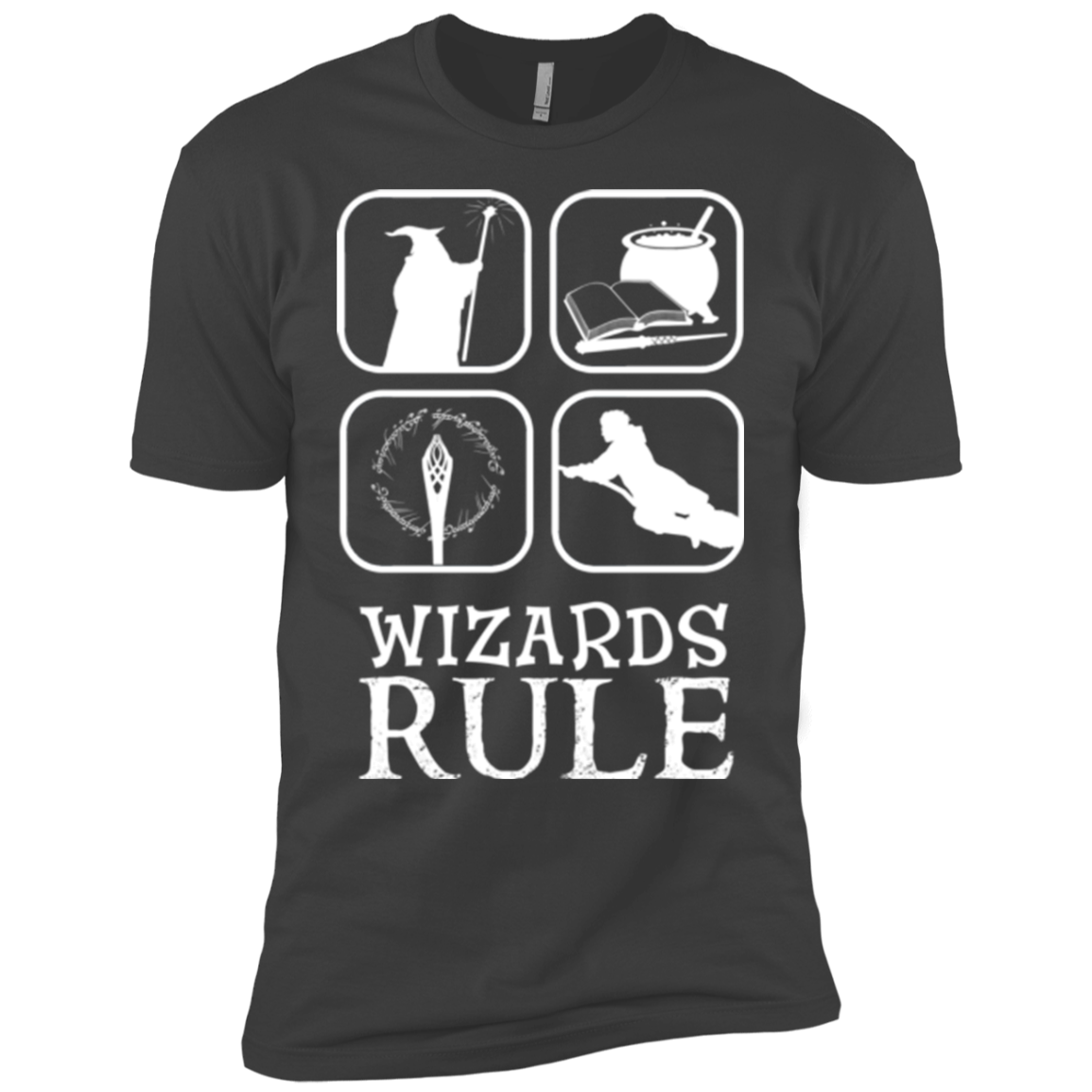 Wizards Rule Boys Premium T-Shirt