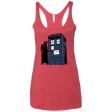 DR Banksy 10 Women's Triblend Racerback Tank