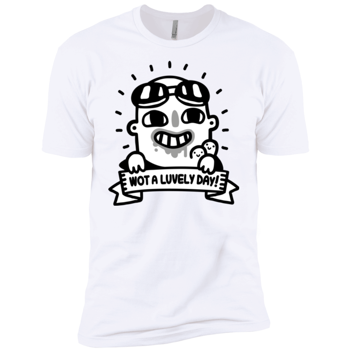 Wot A Luvely Day Boys Premium T-Shirt