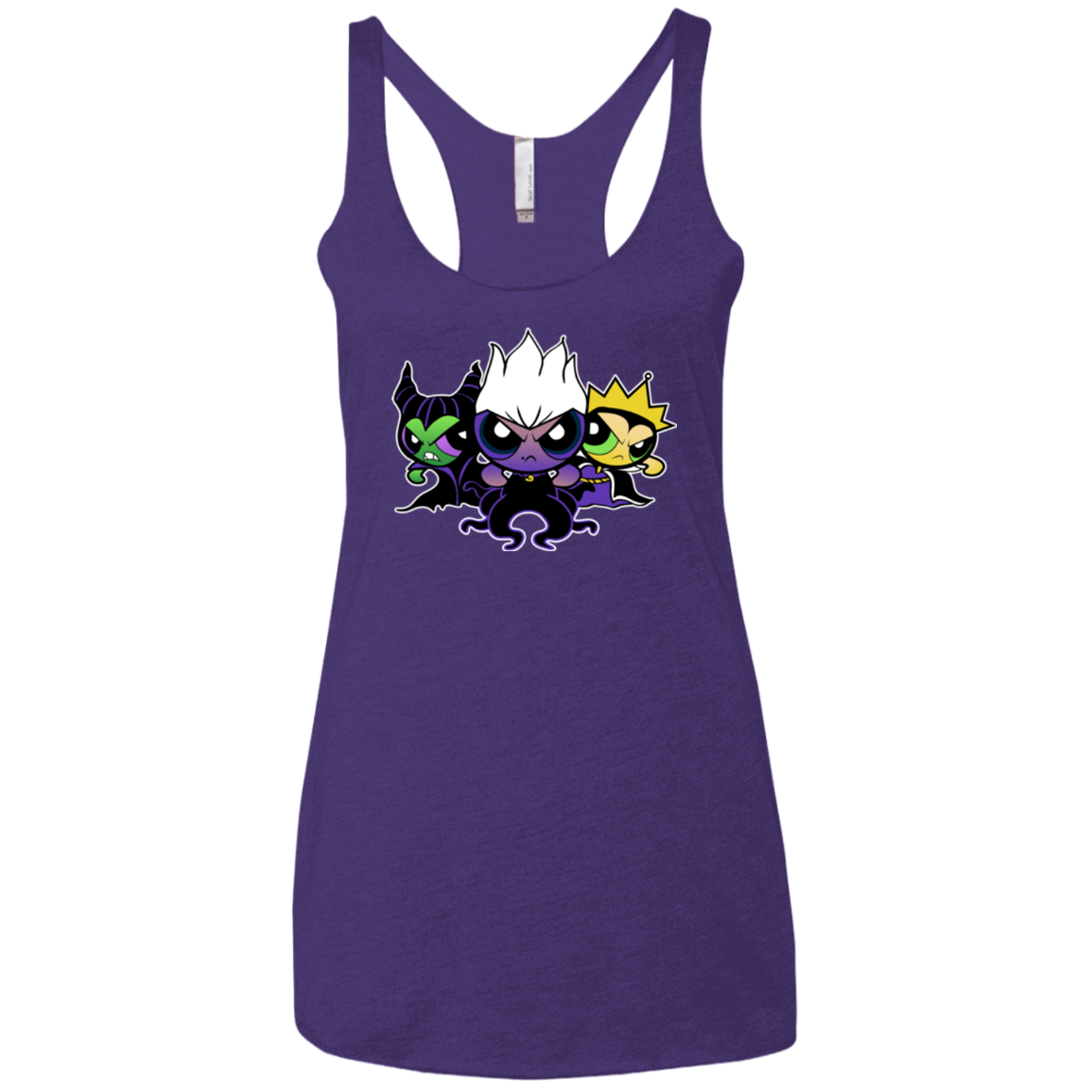 Villain Puff Girls Women's Triblend Racerback Tank