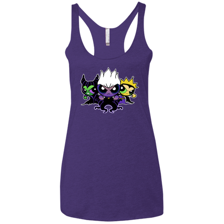 Villain Puff Girls Women's Triblend Racerback Tank