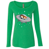 Agents in Space Women's Triblend Long Sleeve Shirt