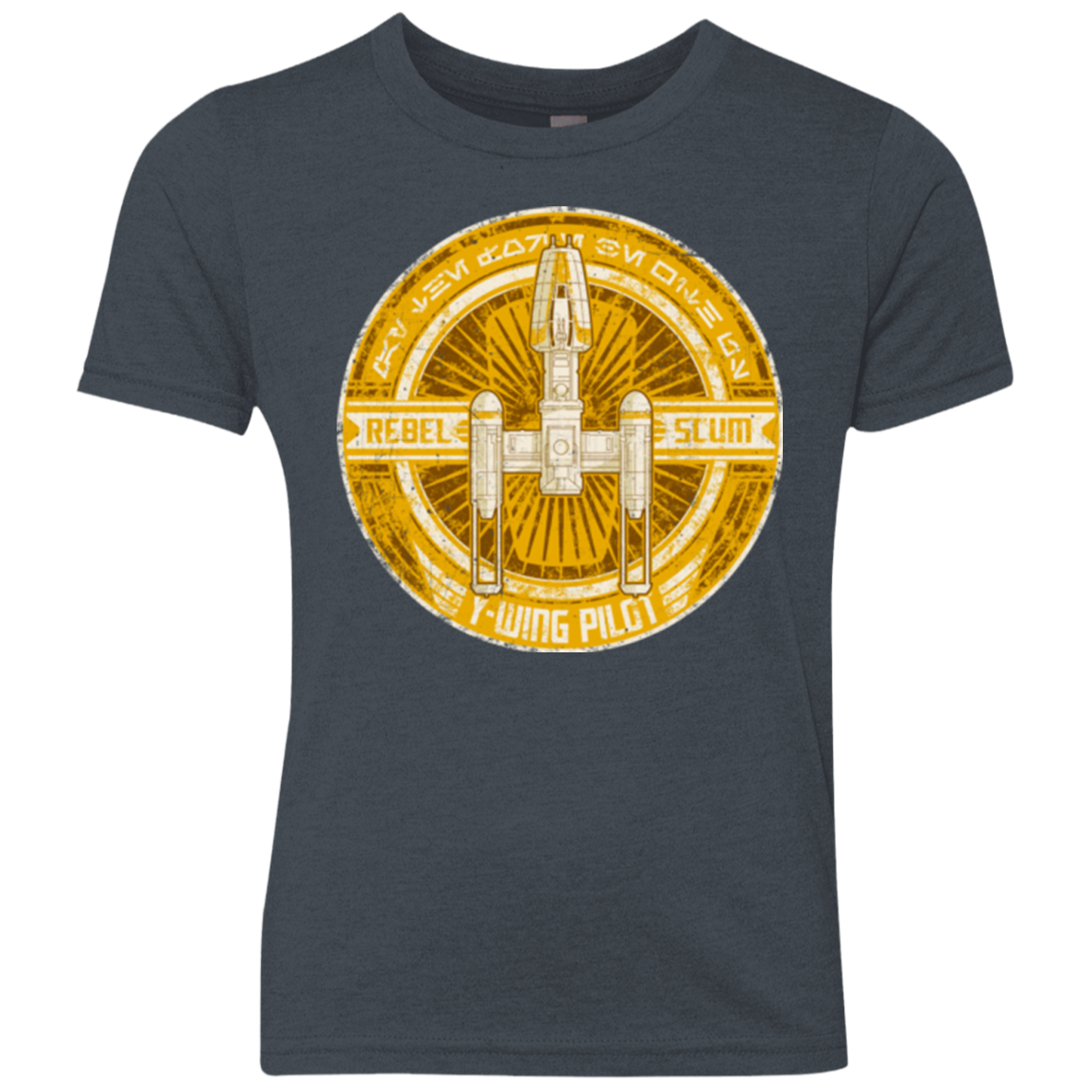 Y-Wing Scum Youth Triblend T-Shirt