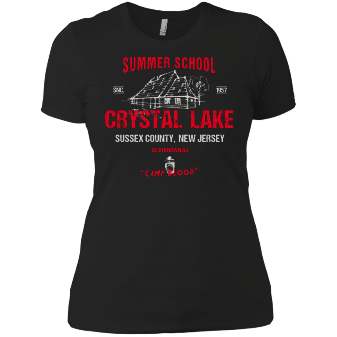 Crystal Lake summer school Women's Premium T-Shirt