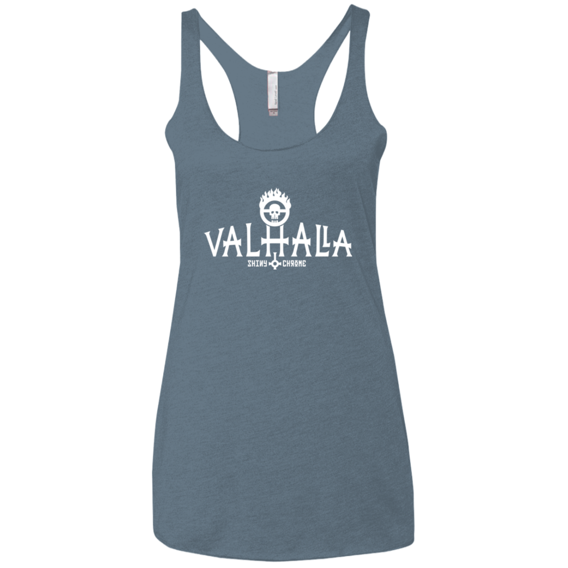 Valhalla Shiny & Chrome Women's Triblend Racerback Tank