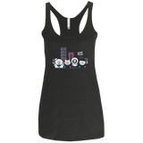 GHOST PARK Women's Triblend Racerback Tank