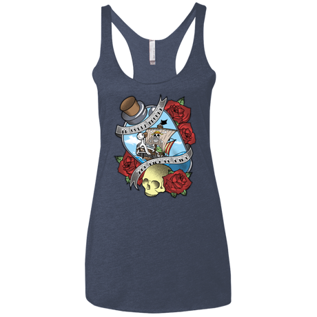 The Pirate King Women's Triblend Racerback Tank