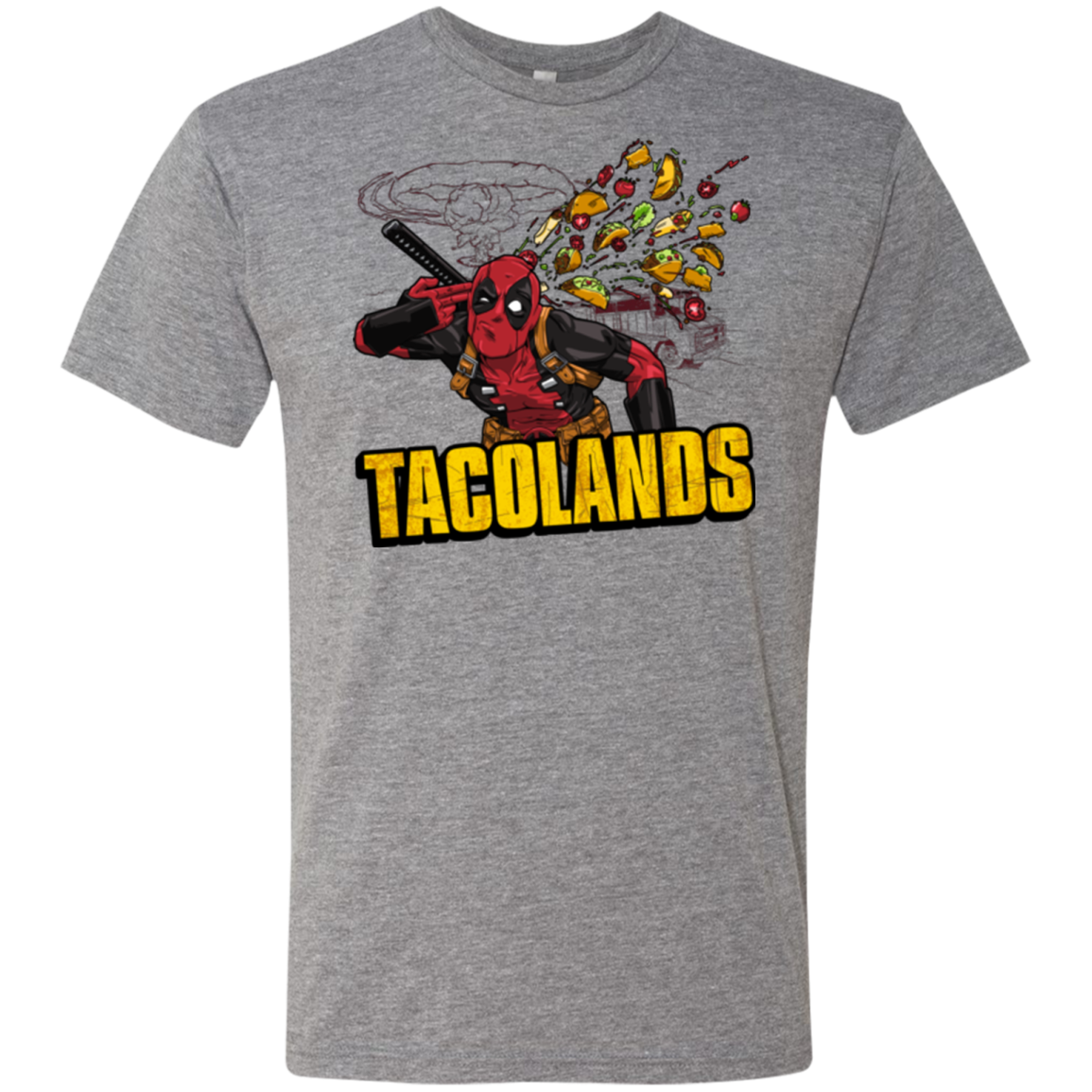 Tacolands Men's Triblend T-Shirt