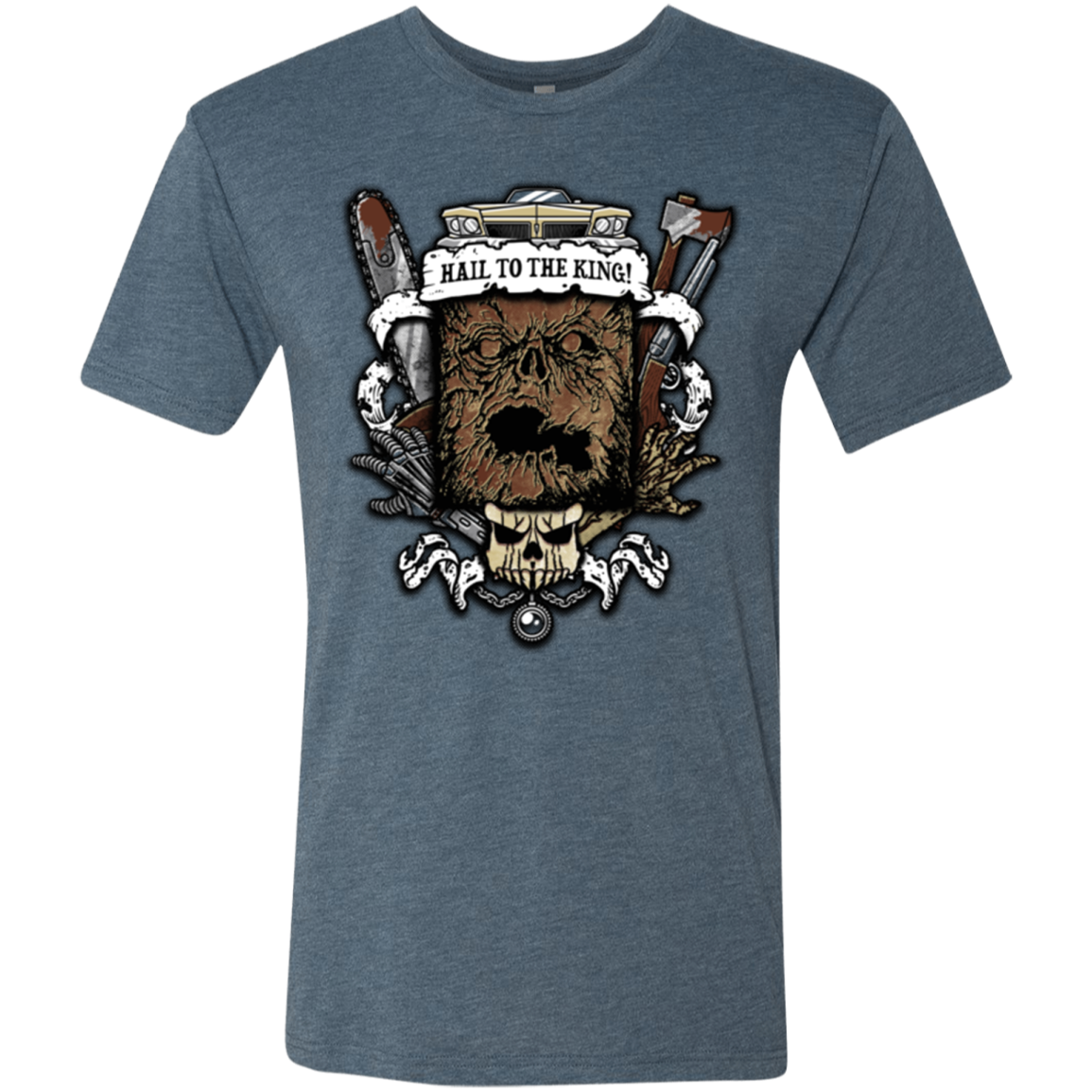 Evil Crest Men's Triblend T-Shirt