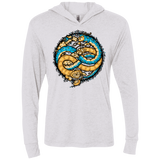 NEVERENDING WONDERLAND Triblend Long Sleeve Hoodie Tee