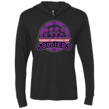 OBEDIENT EXPENDABLE FOOT SOLDIERS Triblend Long Sleeve Hoodie Tee