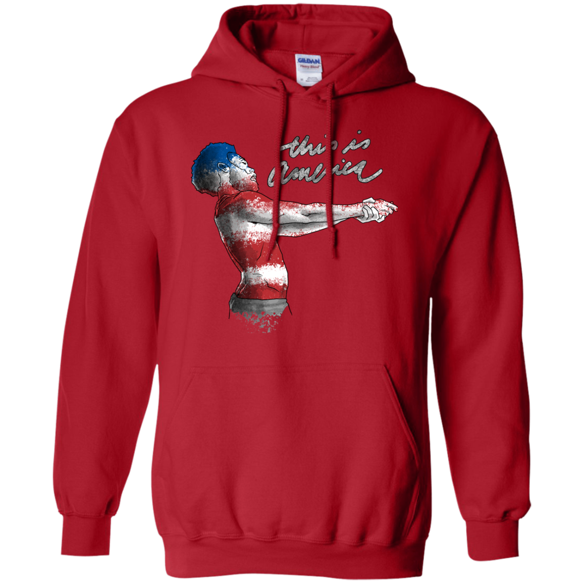 America Pullover Hoodie