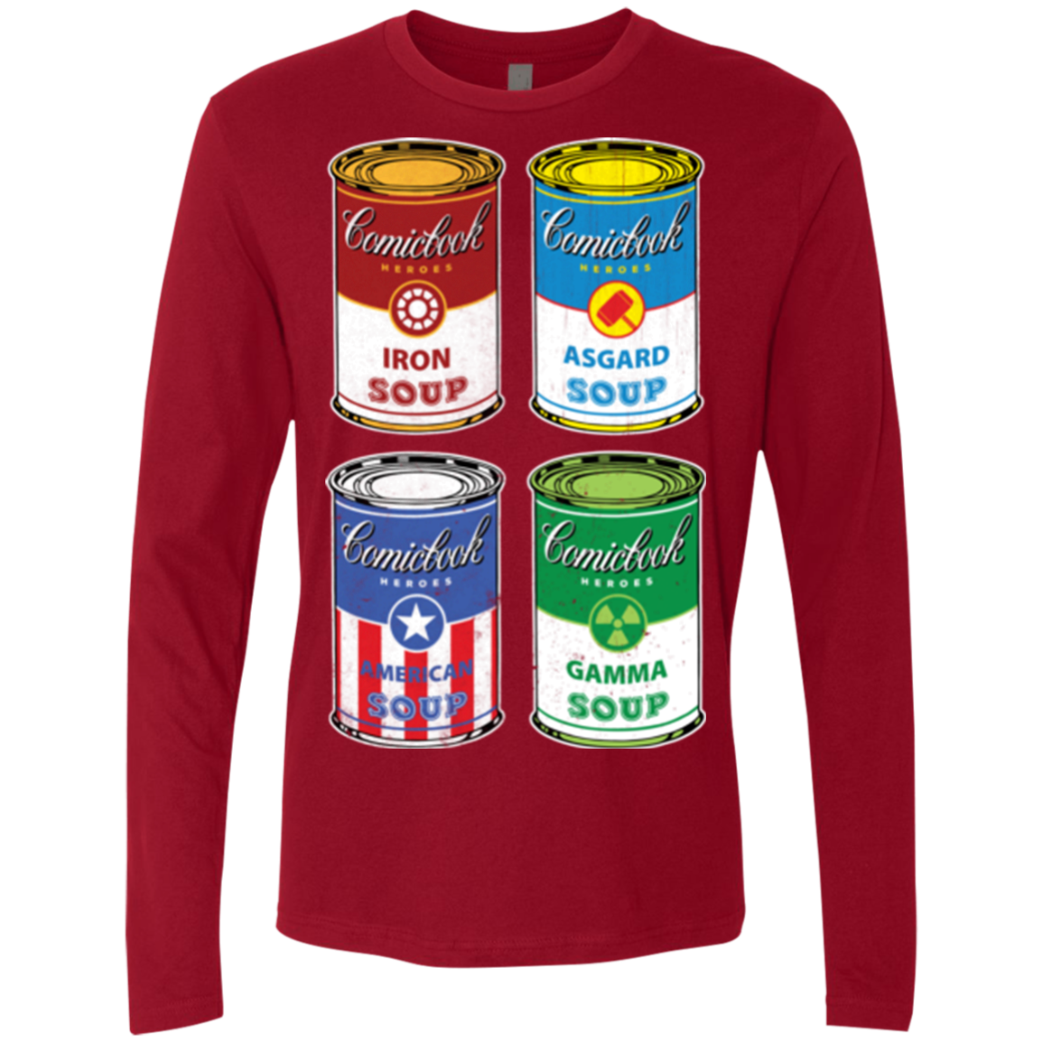 Soup Assemble Men's Premium Long Sleeve