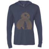 Desert Triblend Long Sleeve Hoodie Tee