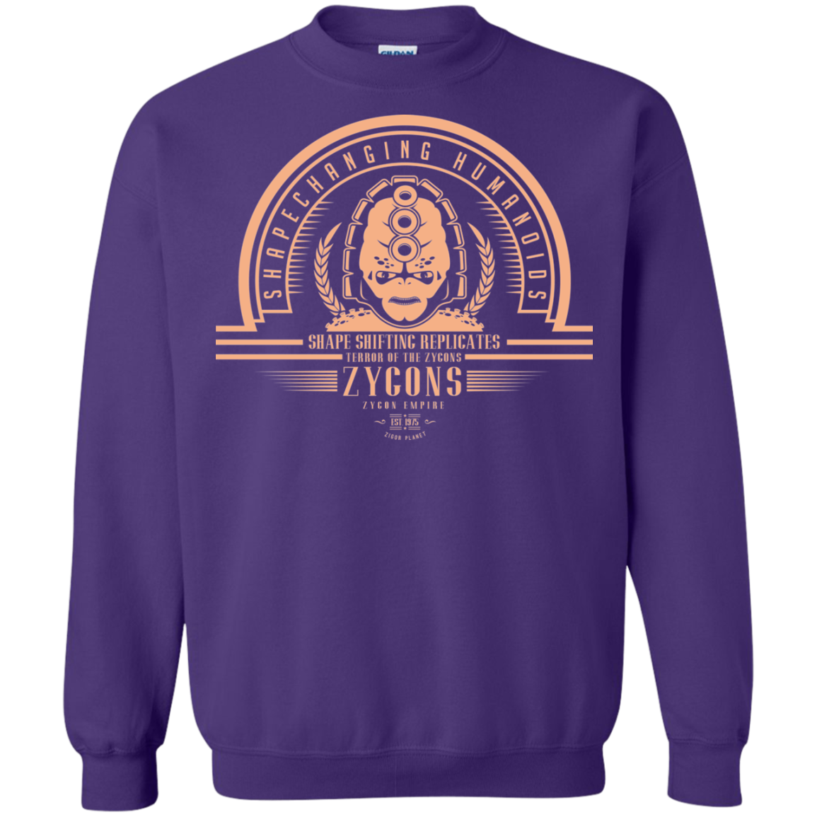 Who Villains Zygons Crewneck Sweatshirt