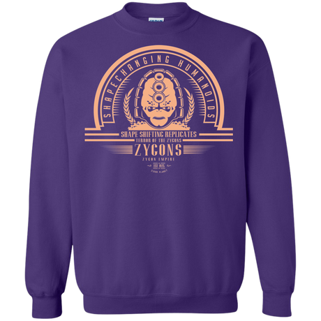 Who Villains Zygons Crewneck Sweatshirt