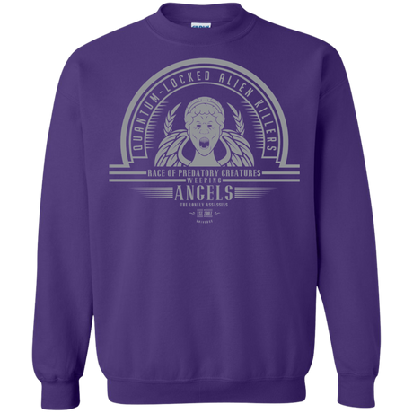 Who Villains Weeping Angels Crewneck Sweatshirt