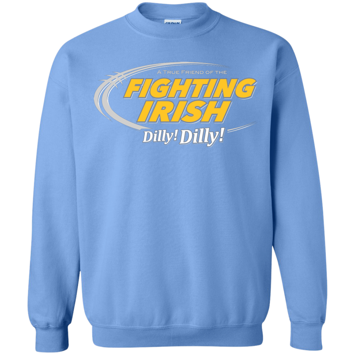 Notre Dame Dilly Dilly Crewneck Sweatshirt
