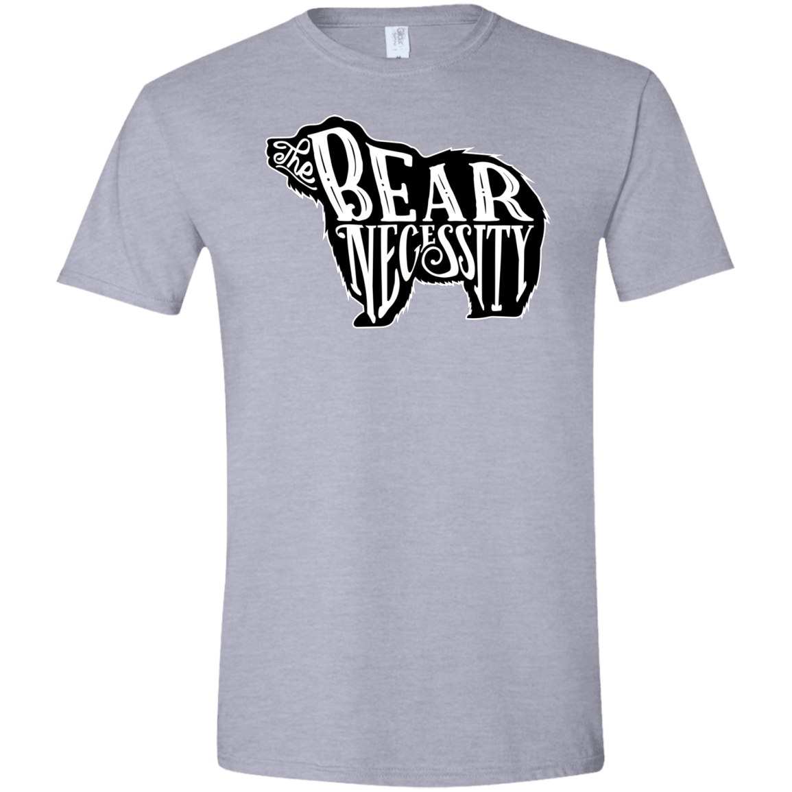 The Bear Necessity Men's Semi-Fitted Softstyle