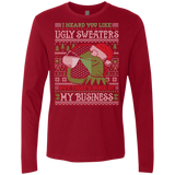 None Business Men's Premium Long Sleeve