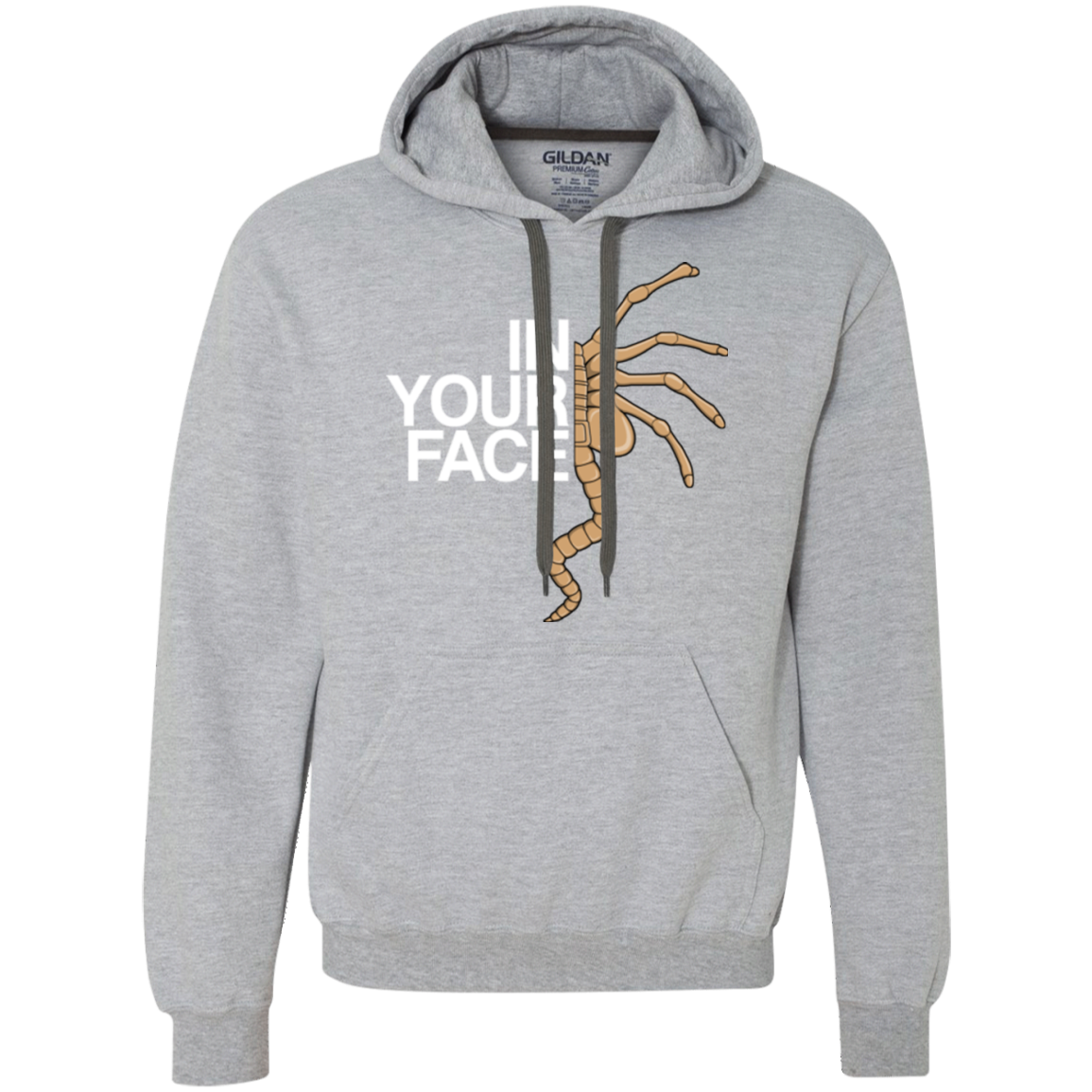 IN YOUR FACE Premium Fleece Hoodie