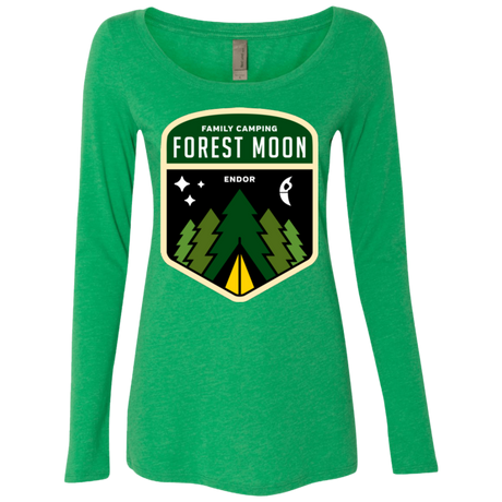 Forest Moon Women's Triblend Long Sleeve Shirt