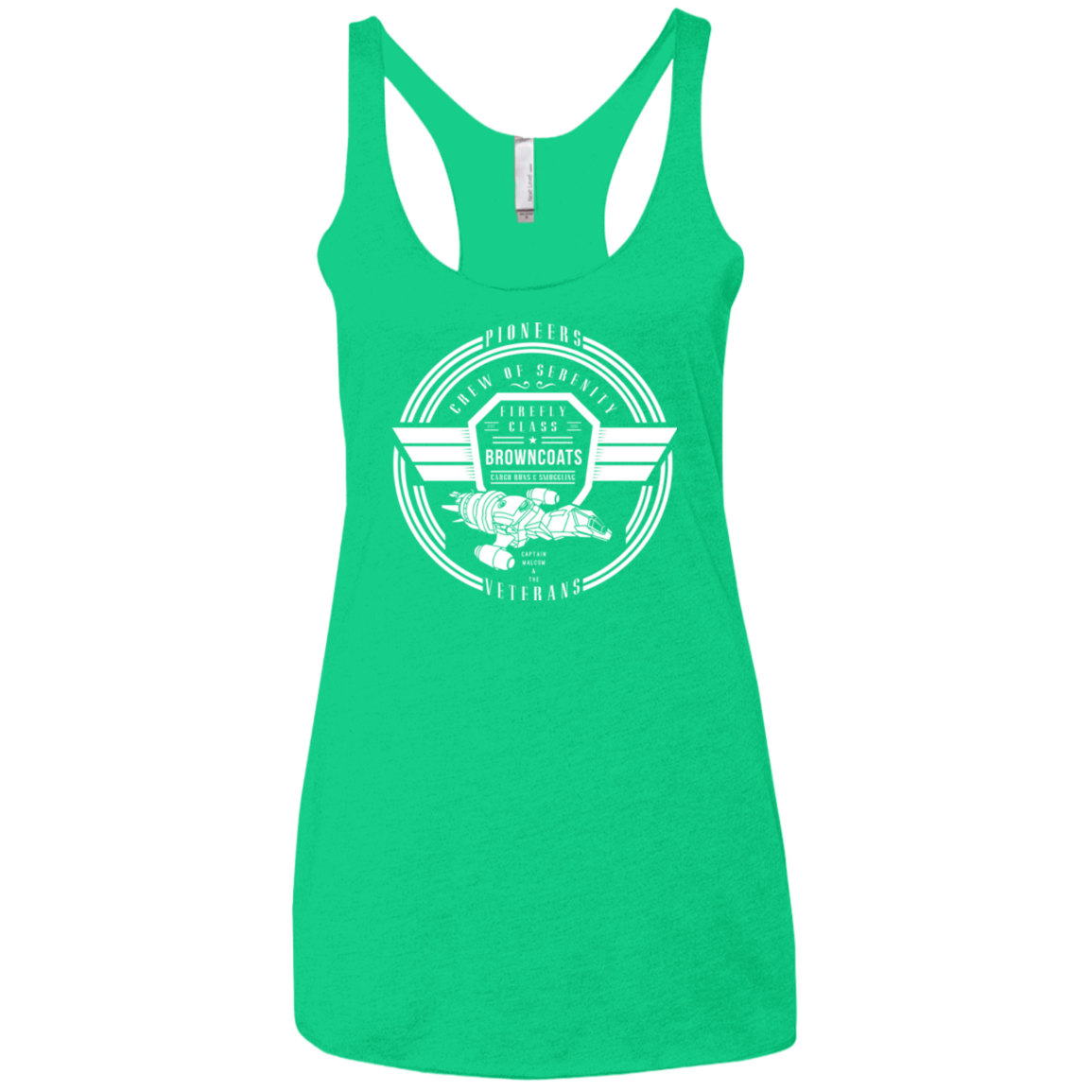 Crew of Serenity Women's Triblend Racerback Tank