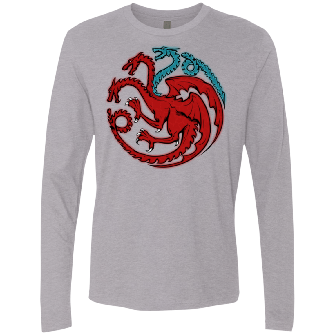 Trinity of fire and ice V2 Men's Premium Long Sleeve