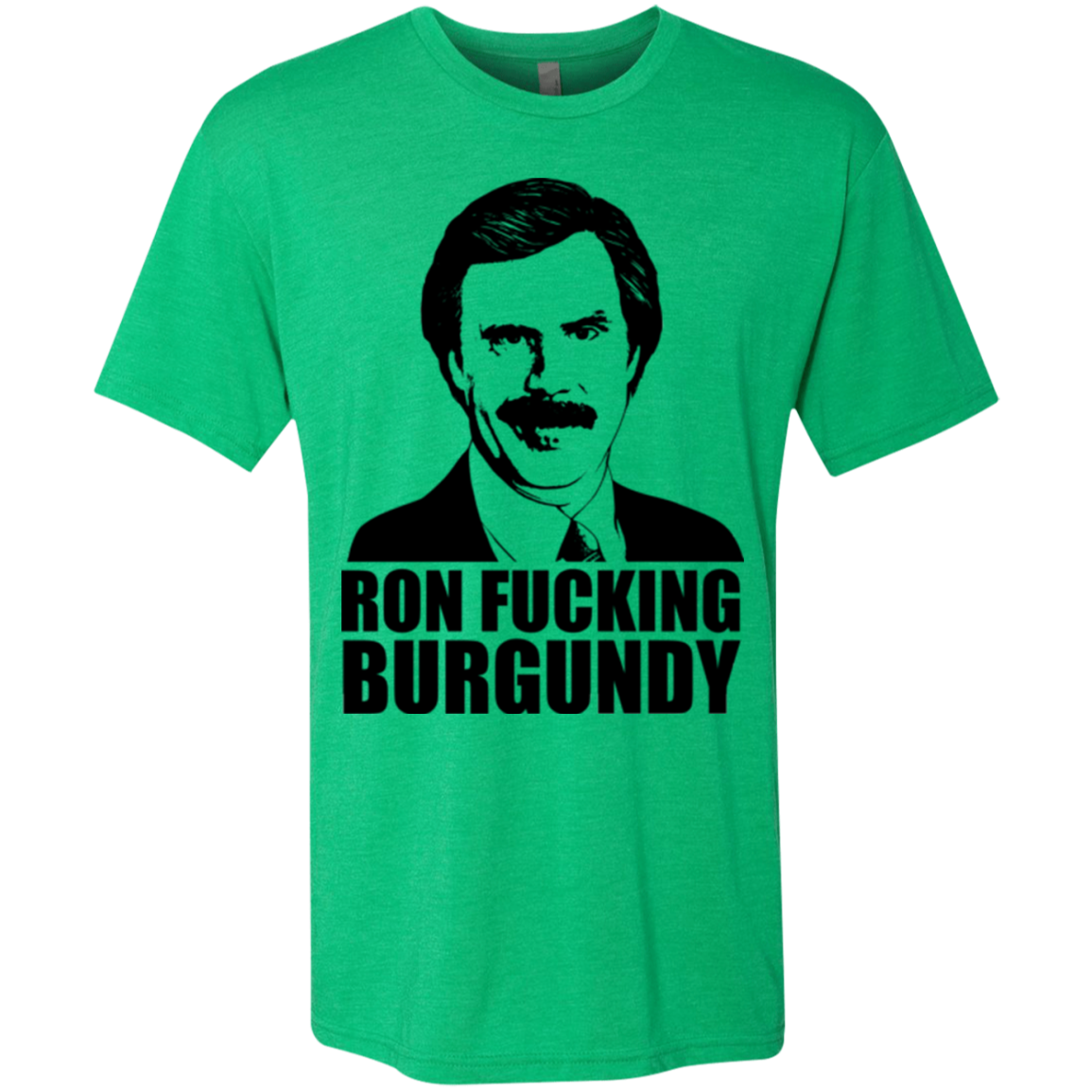 Ron Fucking Burgundy Men's Triblend T-Shirt