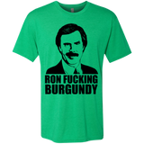 Ron Fucking Burgundy Men's Triblend T-Shirt
