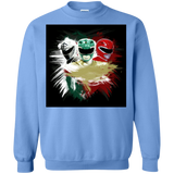 White Green Red Crewneck Sweatshirt