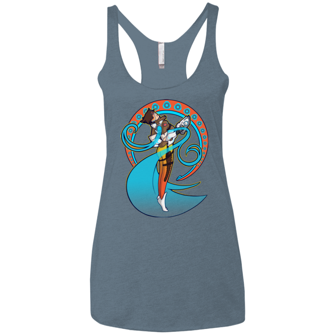 Tracer Nouveau Women's Triblend Racerback Tank