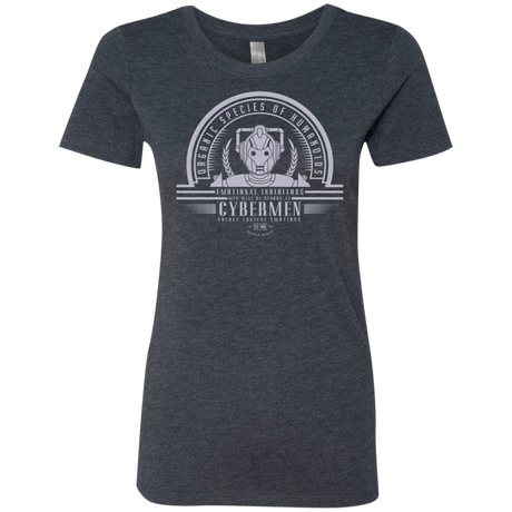 Who Villains Cybermen Women's Triblend T-Shirt