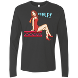 Pixel Pinup Pauline Men's Premium Long Sleeve