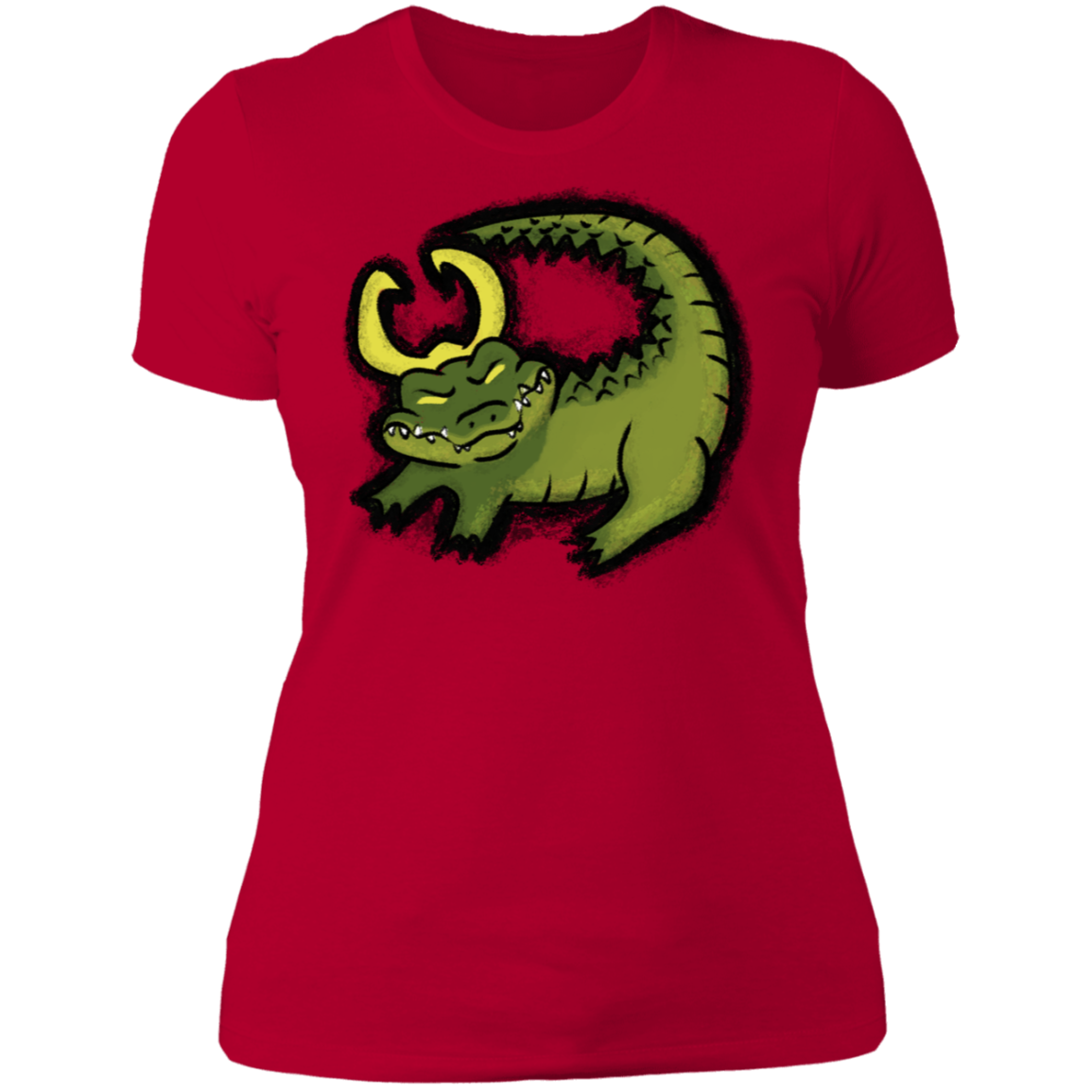 The King Alligator Women's Premium T-Shirt