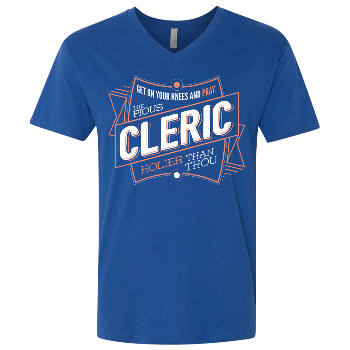 Cleric Men's Premium V-Neck