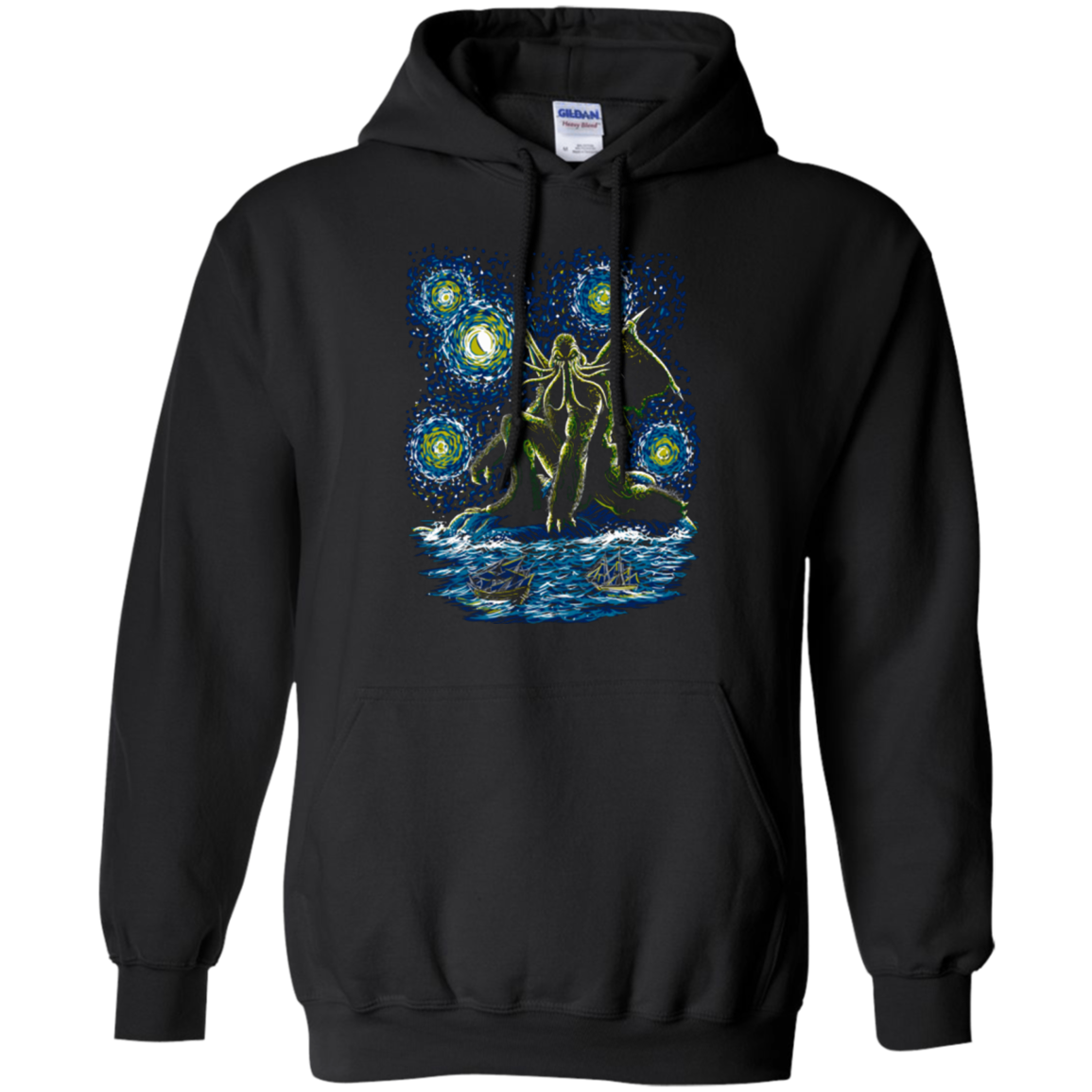 Night of Cthulhu Pullover Hoodie