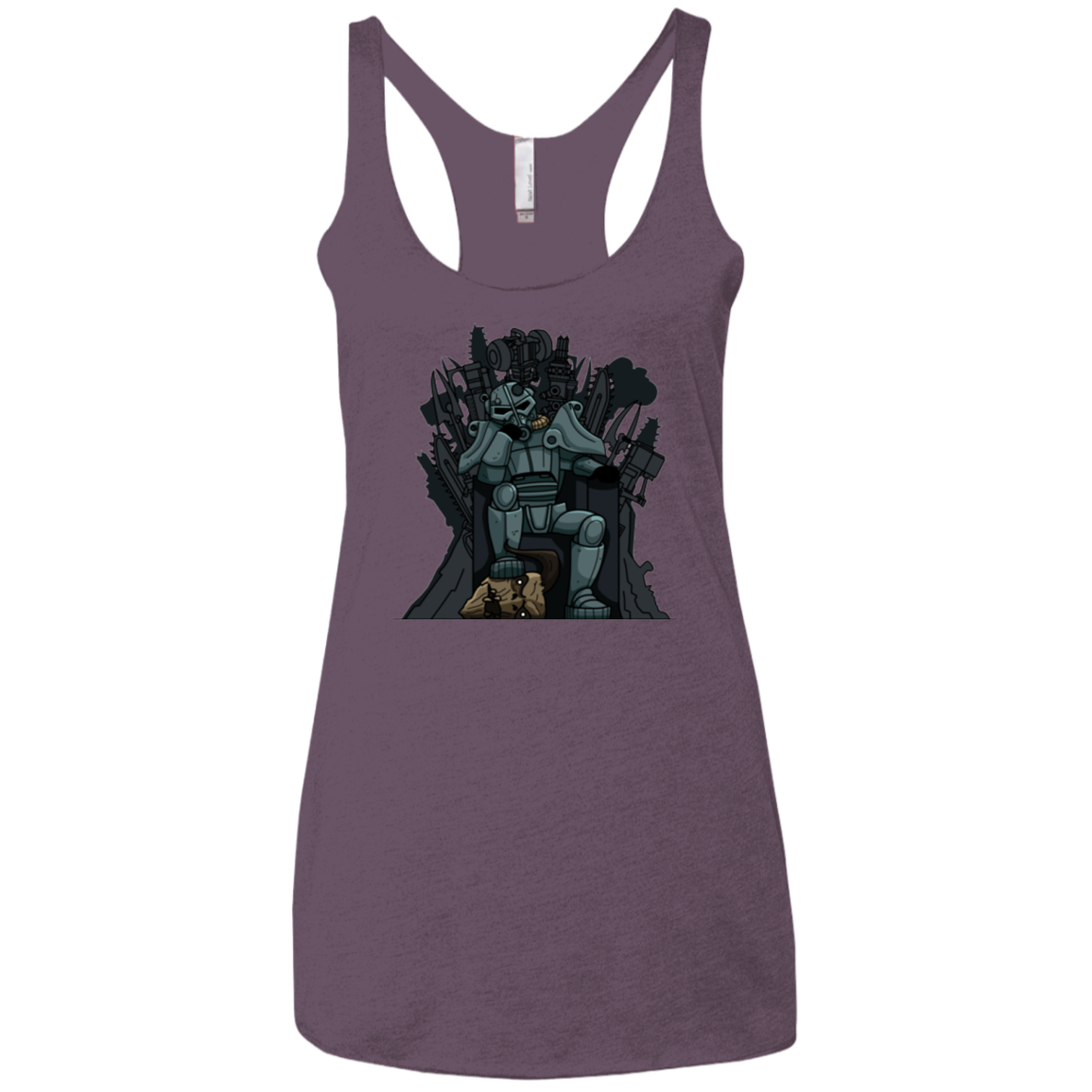 War is Coming V2 Women's Triblend Racerback Tank