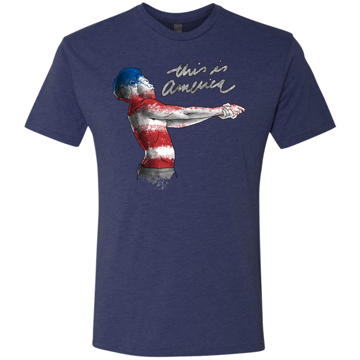 America Men's Triblend T-Shirt