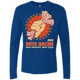 Vote Bacon In 2018 Men's Premium Long Sleeve